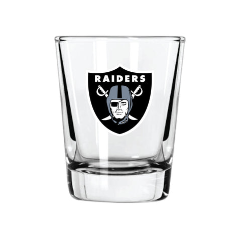Las Vegas Raiders Shot Glass - Clear Logo