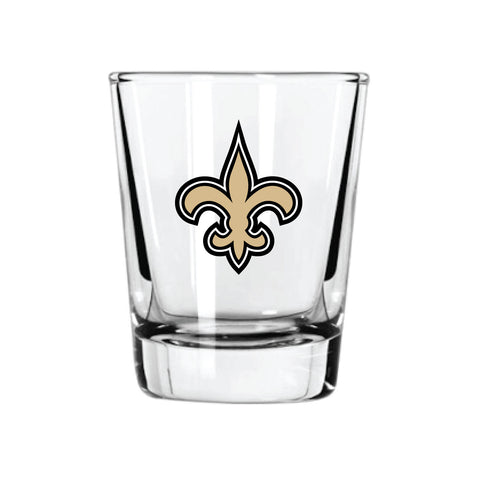 New Orleans Saints Shot Glass - Clear Logo