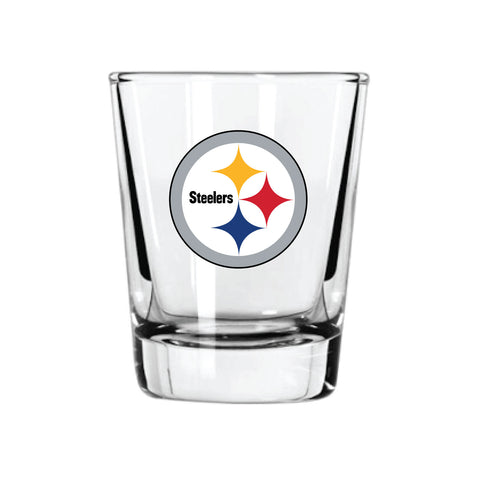 Pittsburgh Steelers Shot Glass - Clear Logo