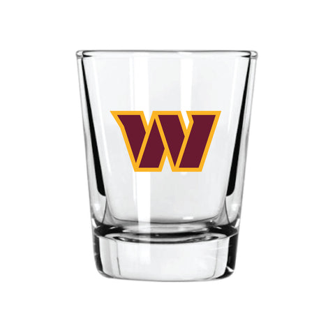 Washington Commanders Shot Glass - Clear Logo
