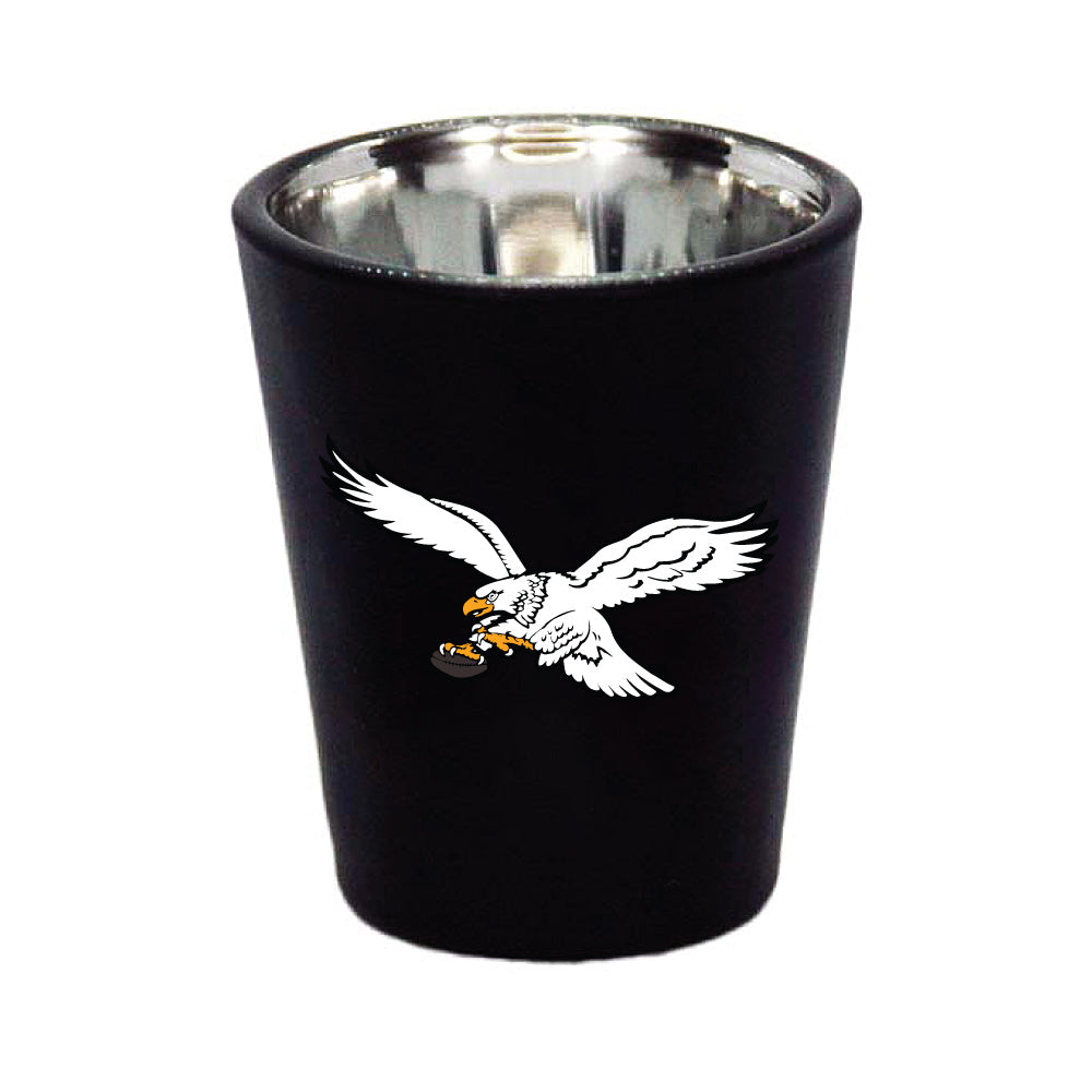 Philadelphia Eagles Retro Shot Glass - Matte Black