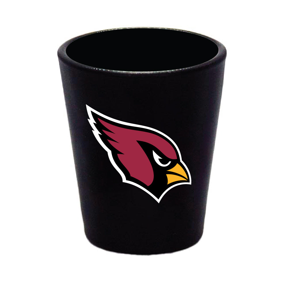 Arizona Cardinals Shot Glass - Matte Black