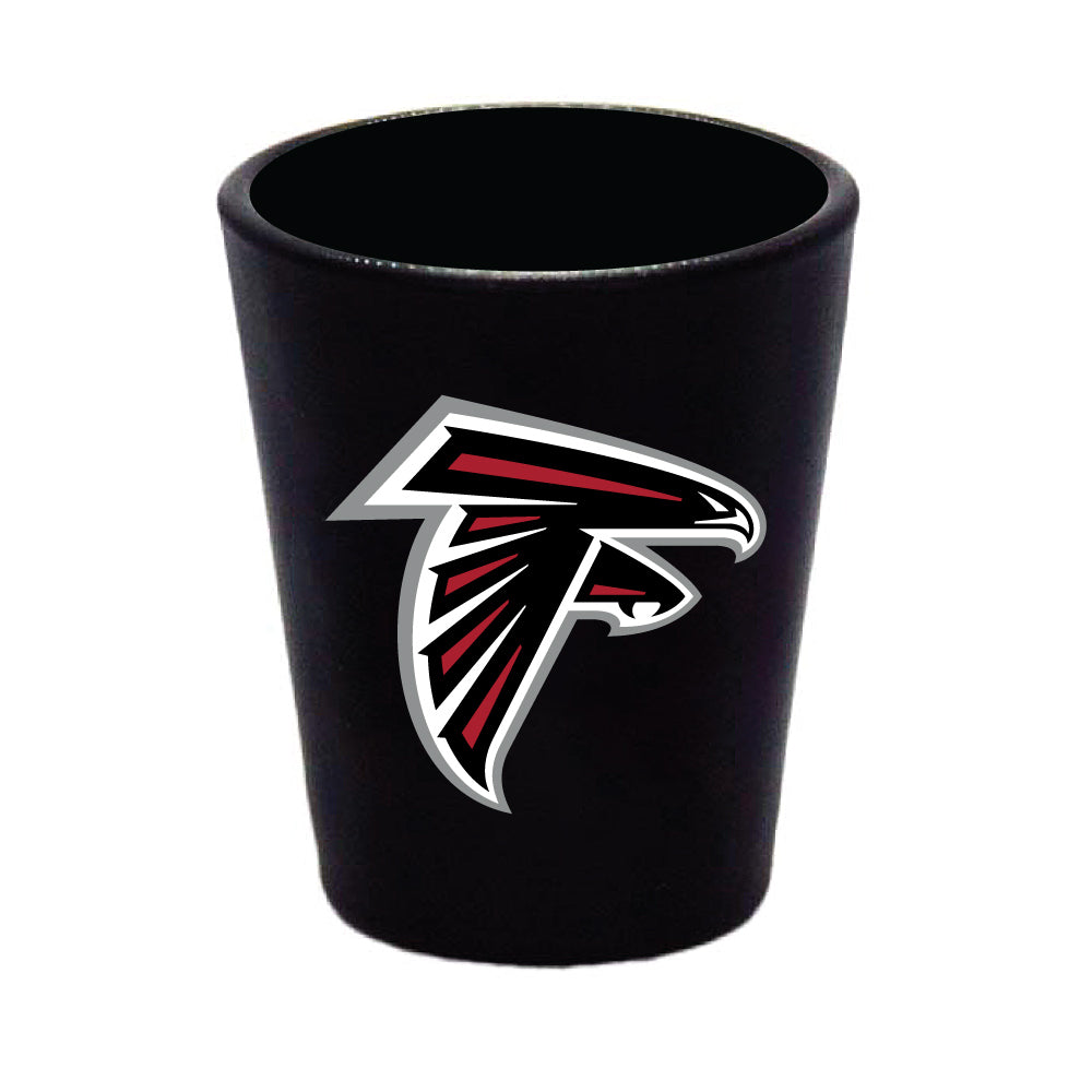 Atlanta Falcons Shot Glass - Matte Black
