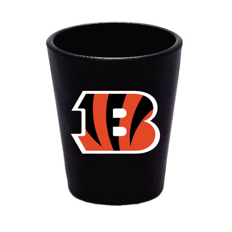 Cincinnati Bengals Shot Glass - Matte Black