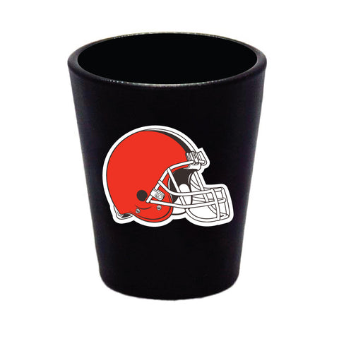 Cleveland Browns Shot Glass - Matte Black