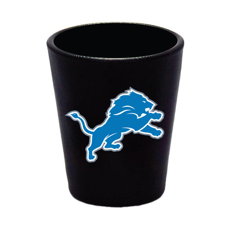 Detroit Lions Shot Glass - Matte Black