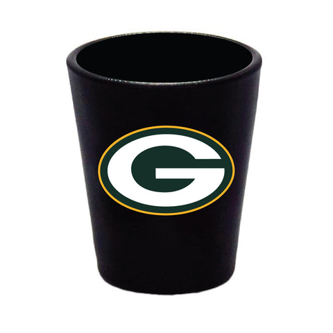 Green Bay Packers Shot Glass - Matte Black