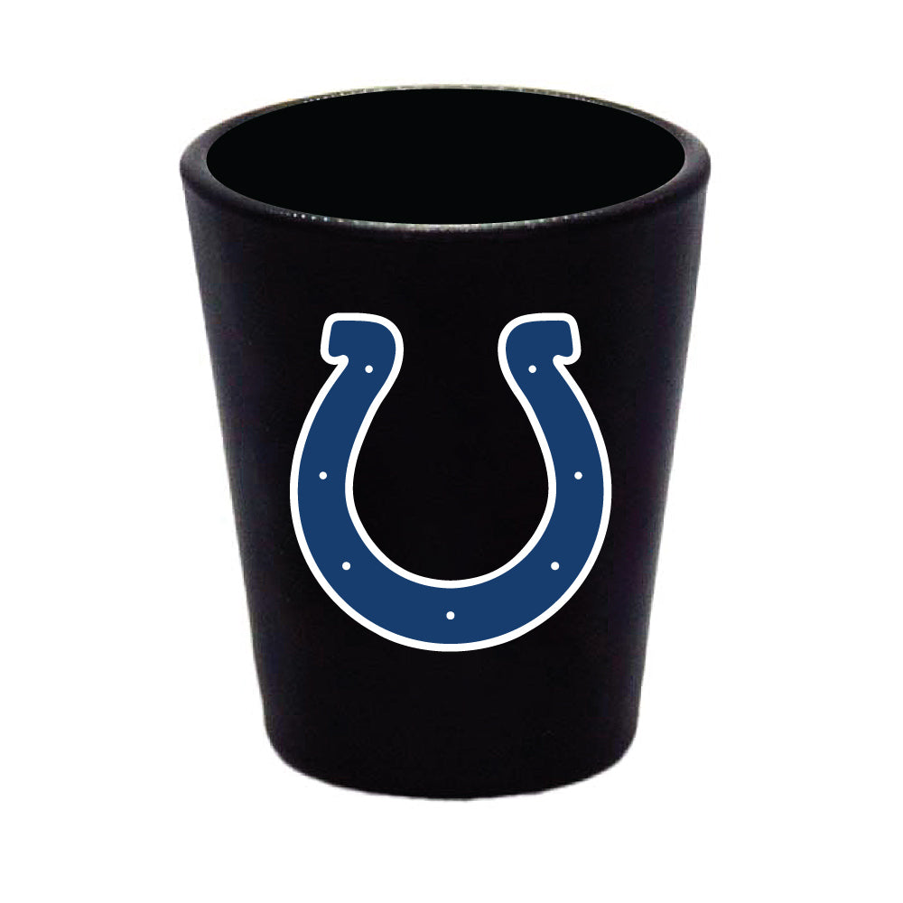 Indianapolis Colts Shot Glass - Matte Black
