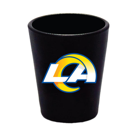 Los Angeles Rams Shot Glass - Matte Black