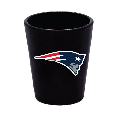 New England Patriots Shot Glass - Matte Black