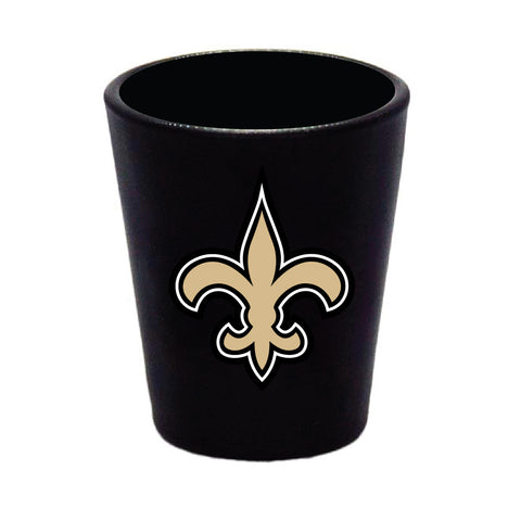 New Orleans Saints Shot Glass - Matte Black
