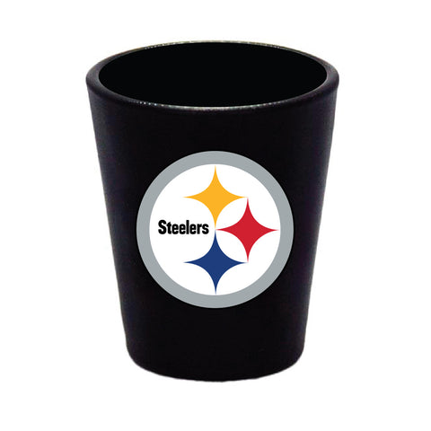 Pittsburgh Steelers Shot Glass - Matte Black