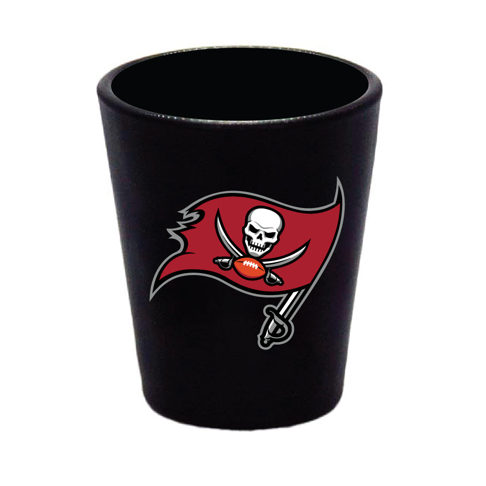 Tampa Bay Buccaneers Shot Glass - Matte Black