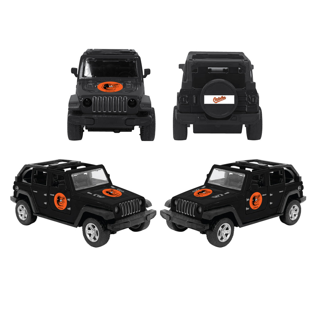 Baltimore Orioles ATV Pullback Jeep Toy Car