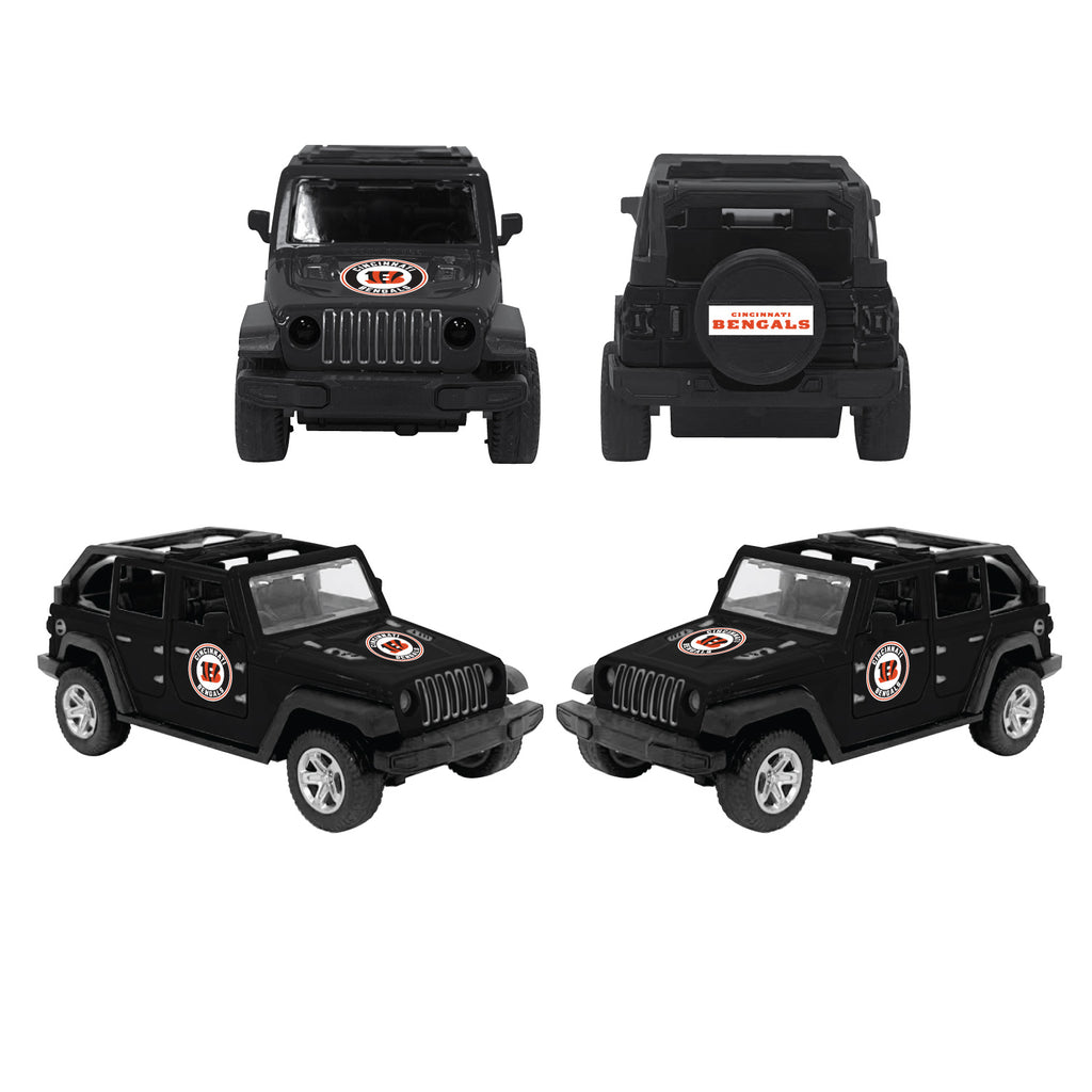 Cincinnati Bengals ATV Pullback Jeep Toy Car