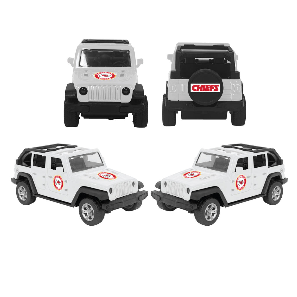 Kansas City Chiefs ATV Pullback Jeep Toy Car