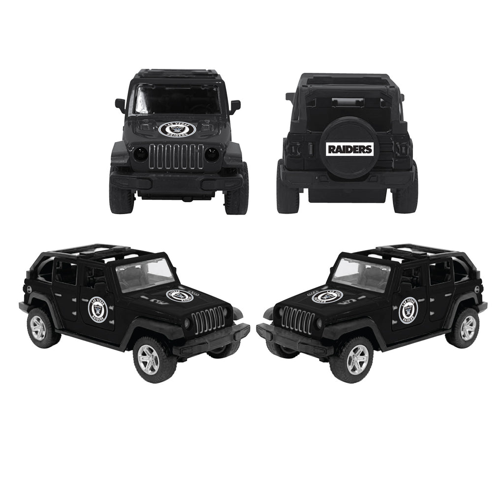 Las Vegas Raiders ATV Pullback Jeep Toy Car