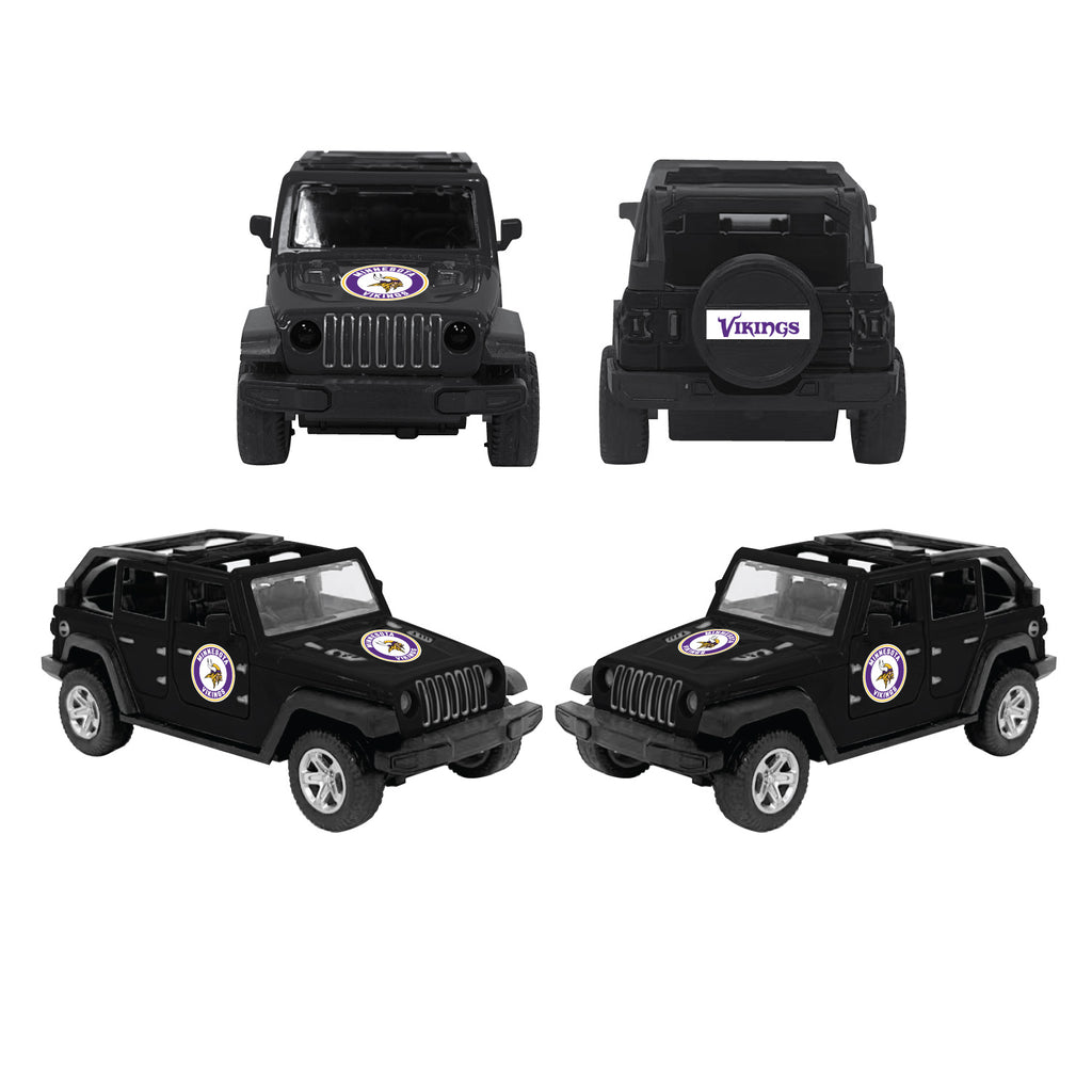 Minnesota Vikings ATV Pullback Jeep Toy Car