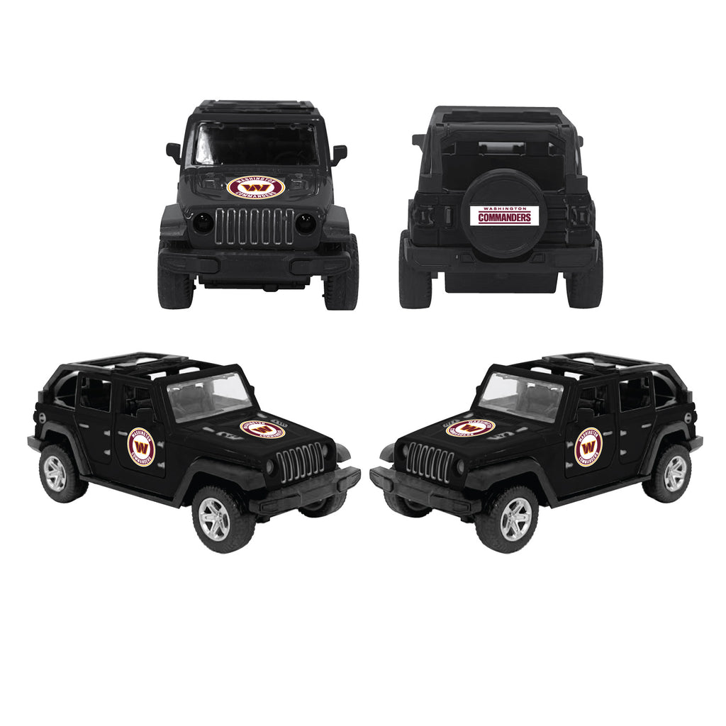 Washington Commanders ATV Pullback Jeep Toy Car