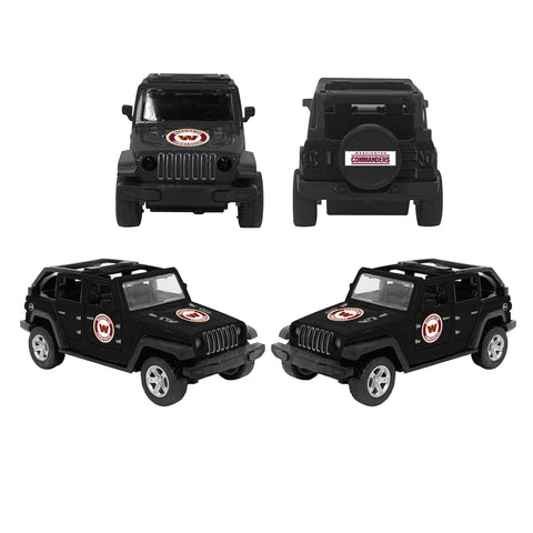 Washington Commanders ATV Pullback Jeep Toy Car
