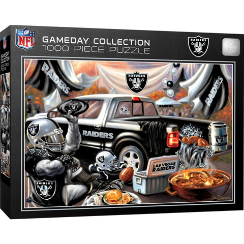 Las Vegas Raiders 1000pc Gameday Puzzle