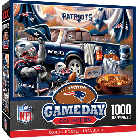 New England Patriots 1000pc Gameday Puzzle