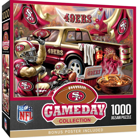 San Francisco 49ers 1000pc Gameday Puzzle