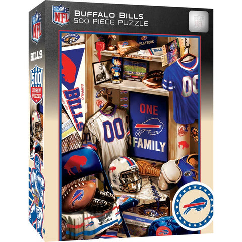 Buffalo Bills 500pc Locker Room Puzzle