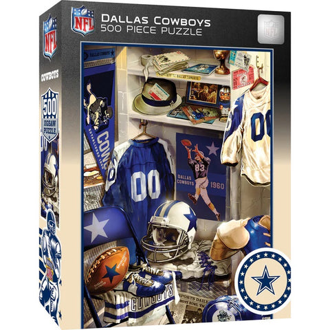 Dallas Cowboys 500pc Locker Room Puzzle