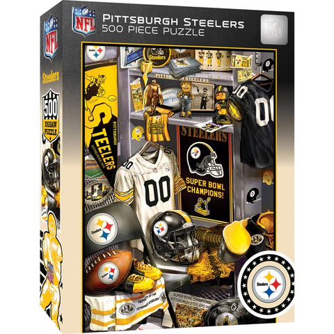 Pittsburgh Steelers 500pc Locker Room Puzzle