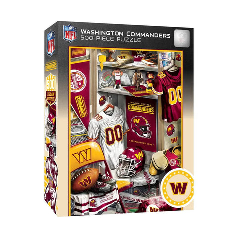 Washington Commanders 500pc Locker Room Puzzle