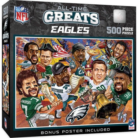 Philadelphia Eagles 500pc All Time Greats Puzzle