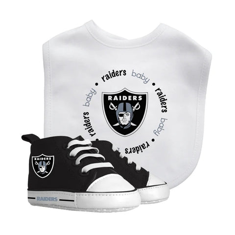 Las Vegas Raiders 2-Piece Baby Gift Set