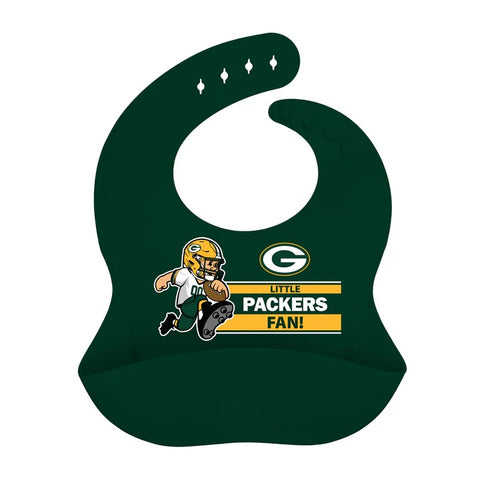 Green Bay Packers Silicone Baby Bib