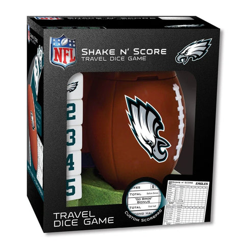 Philadelphia Eagles Shake N' Score Yahtzee Game