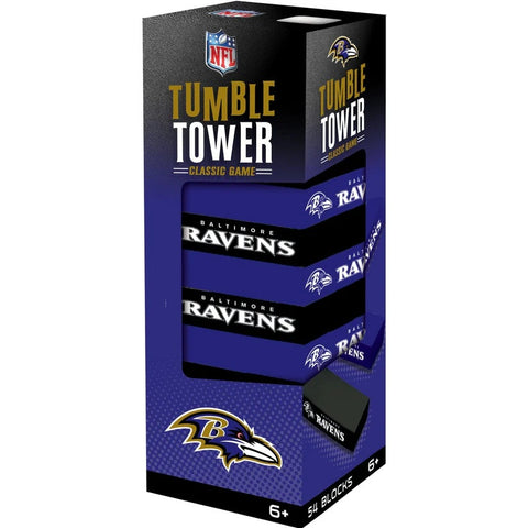 Baltimore Ravens Tumble Tower Jenga Game