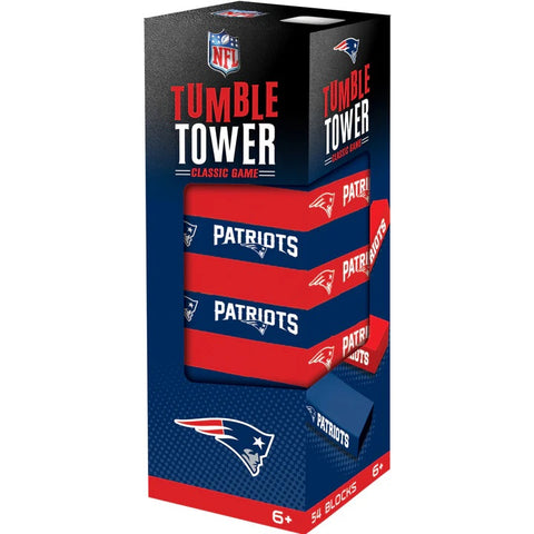 New England Patriots Tumble Tower Jenga Game