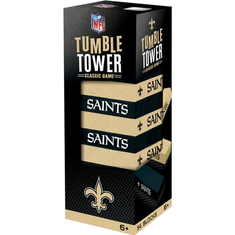 New Orleans Saints Tumble Tower Jenga Game