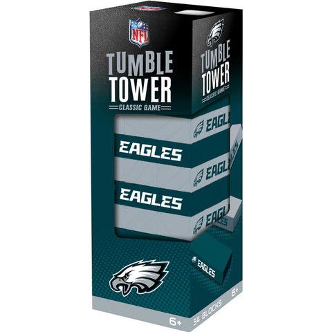 Philadelphia Eagles Tumble Tower Jenga Game