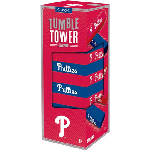 Philadelphia Phillies Tumble Tower Jenga Game