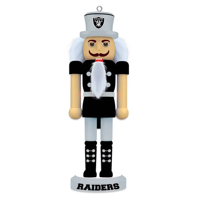 Las Vegas Raiders Miniature Nutcracker