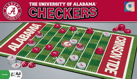 Alabama Crimson Tide Checkers Set