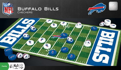 Buffalo Bills Checkers Set