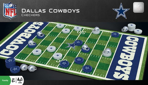 Dallas Cowboys Checkers Set