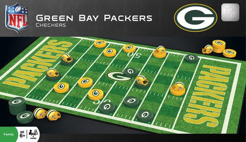 Green Bay Packers Checkers Set