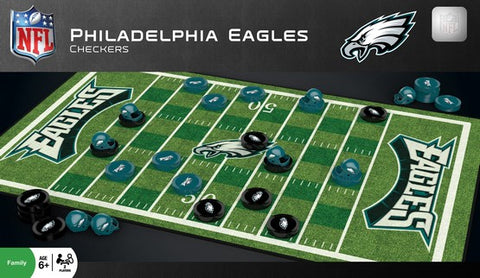 Philadelphia Eagles Checkers Set