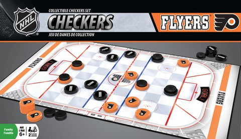 Philadelphia Flyers Checkers Set