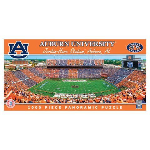 Auburn Tigers 1000 Piece Panoramic Puzzle