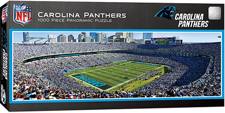 Carolina Panthers 1000 Piece Panoramic Puzzle