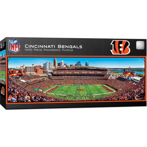 Cincinnati Bengals 1000 Piece Panoramic Puzzle